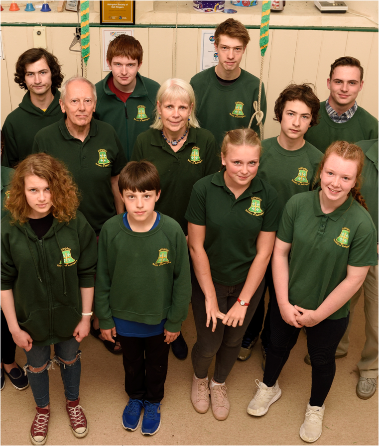 Young ringers from Abingdon